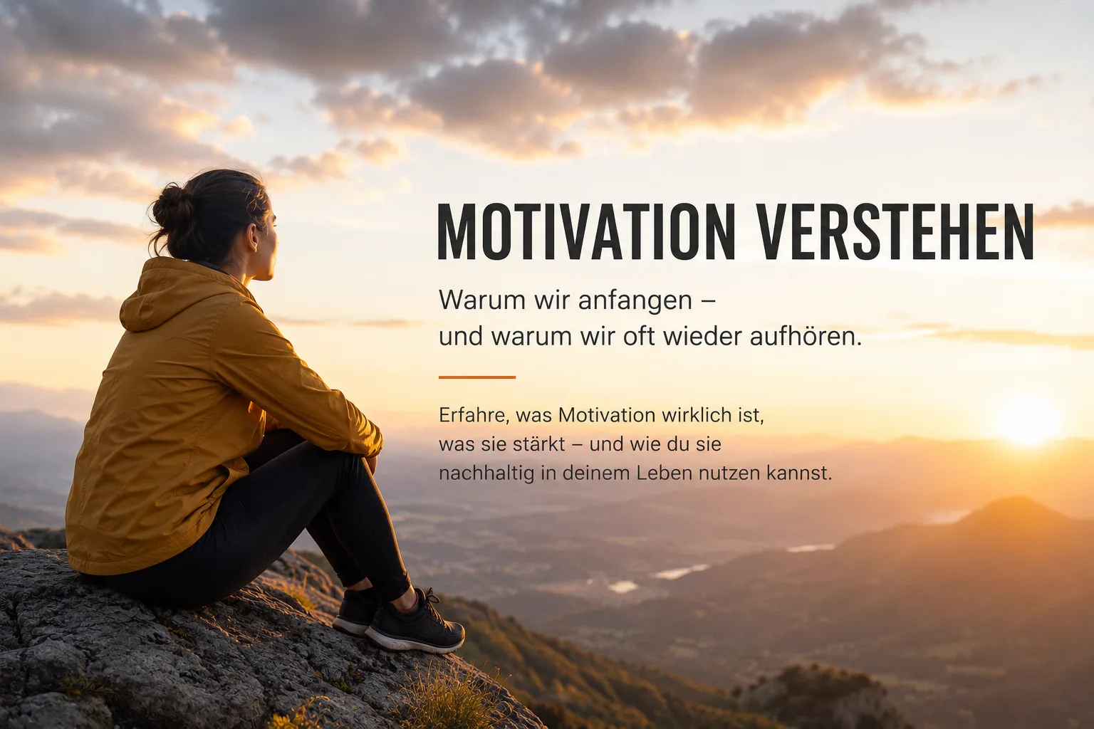 Motivation verstehen: Warum wir anfangen – und wieder aufhören